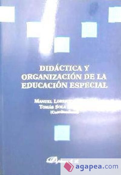 Didáctico y organización de la educación especial