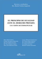 Portada de EL PRINCIPIO DE IGUALDAD ANTE EL DERECHO PRIVADO