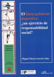 Portada de El buen gobierno deportivo. ¿Un ejercicio de responsabilidad social?