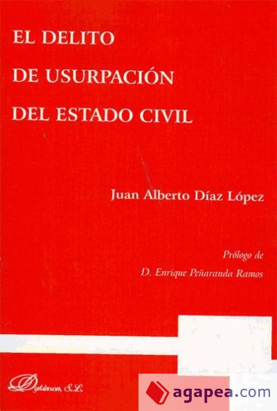 El delito de usurpación del estado civil