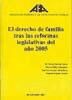 Portada de El derecho de familia tras las reformas legislativas del año 2005