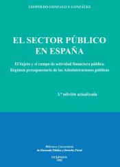 Portada de El sector público en España 3ª ed