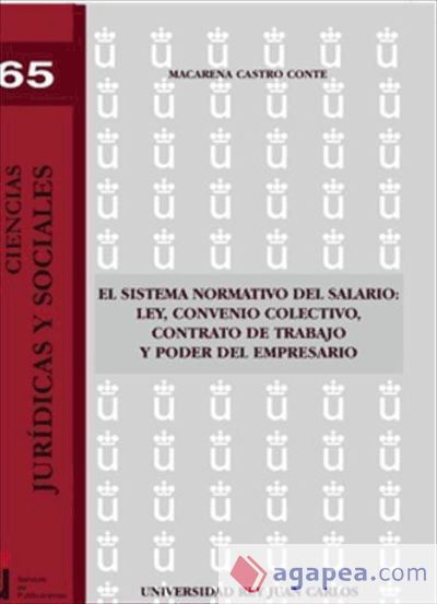 El sistema normativo del salario: ley, convenio colectivo, contrato de trabajo y poder del empresario