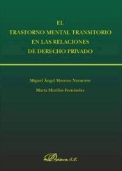 Portada de El trastorno mental transitorio en las relaciones de derecho privado (Ebook)