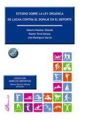 Portada de Estudio sobre la ley orgánica de lucha contra el dopaje en el deporte