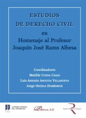 Portada de Estudios de Derecho Civil en Homenaje al Profesor Joaquín José Rams Albesa