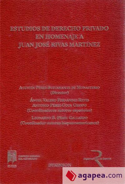 Estudios de derecho privado en homenaje a Juan José Rivas Martínez