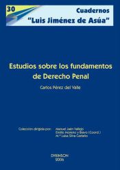 Portada de Estudios sobre los fundamentos de Derecho Penal