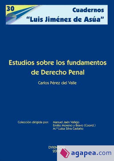 Estudios sobre los fundamentos de Derecho Penal