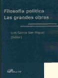 Portada de Filosofía política. Las grandes obras (Ebook)