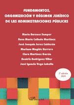 Portada de Fundamentos. Organización y régimen jurídico de las administraciones públicas