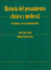 Portada de Historia del pensamiento clásico y medieval