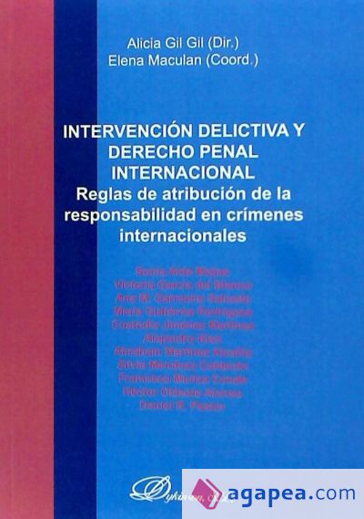 Intervención delictiva y derecho penal internacional