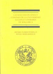 Portada de La Facultad de Leyes y Cánones de la Universidad Luliana y Literaria de Mallorca