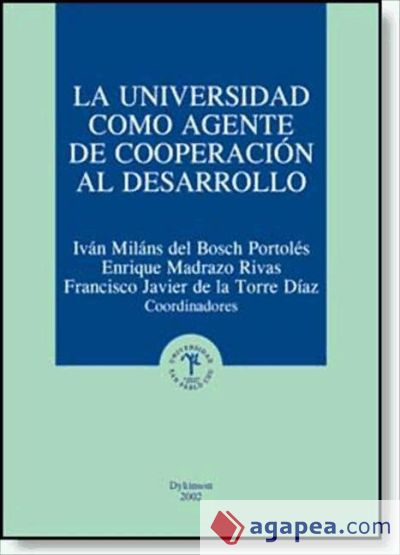 La Universidad como agente de cooperación al desarrollo