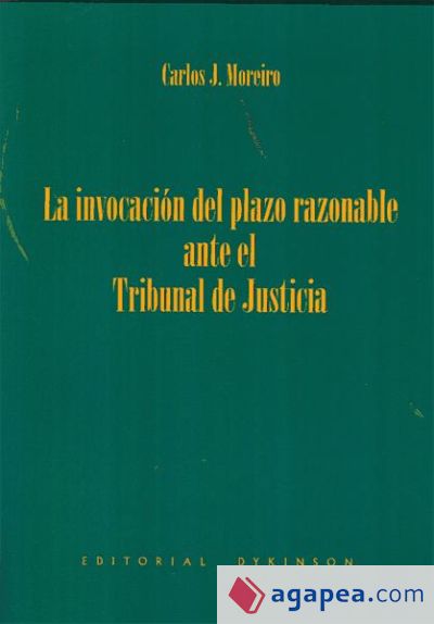 La invocación del plazo razonable ante el Tribunal de Justicia