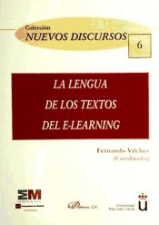 Portada de La lengua de los textos del e-learning