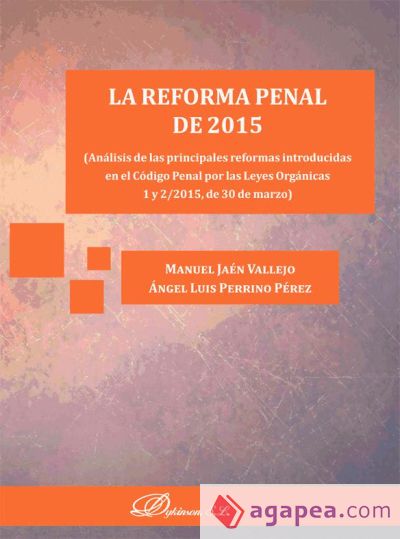 La reforma penal de 2015