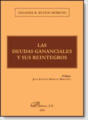 Portada de Las deudas gananciales y sus reintegros