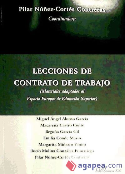 Lecciones de contrato de trabajo