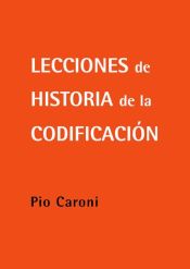 Portada de Lecciones de historia de la codificación