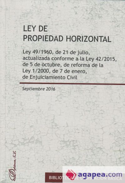 Ley de Propiedad Horizontal