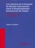 Portada de Los artículos de la comisión de Derecho Internacional sobre la Responsabilidad Internacional del Estado (Ebook)