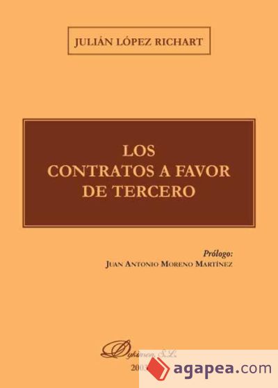 Los contratos a favor de tercero