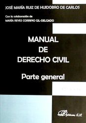 Portada de Manual de Derecho Civil. Parte general