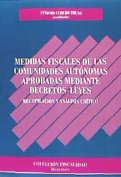 Portada de Medidas fiscales de las Comunidades Autónomas aprobadas mediante Decretos-leyes