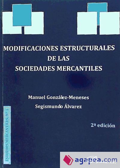 Modificaciones estructurales de las sociedades mercantiles