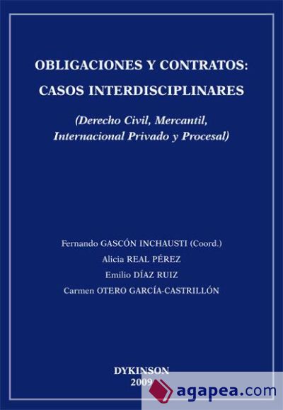 Obligaciones y contratos: casos interdisciplinares