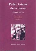 Portada de Pedro G&oacute;mez de la Serna 1806-1871 (Ebook)