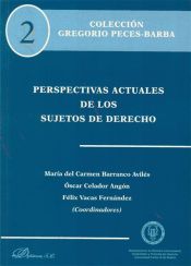 Portada de Perspectivas actuales de los sujetos de derecho