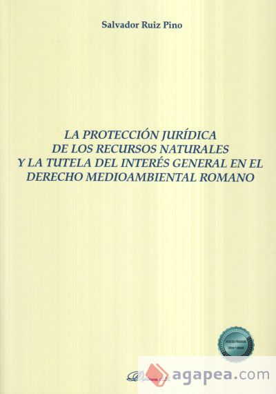 Protección jurídica de los recursos naturales