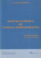 Portada de Sistema Europeo de Justicia administrativa