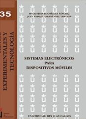 Portada de Sistemas electrónicos para dispositivos móviles (Ebook)