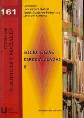 Portada de Sociologías especializadas II