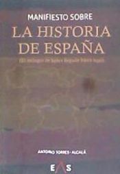 Portada de Manifiesto sobre la historia de España