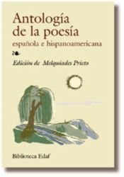 Portada de Antología e la poesía española e hispanoamericana