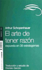 Portada de El arte de tener razón