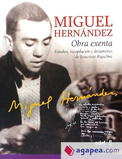 Miguel Hernández. Obra exenta