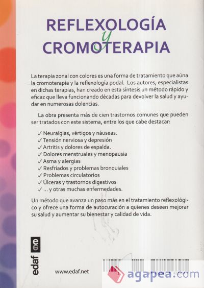 Reflexología y cromoterapia