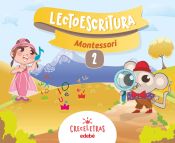 Portada de CRECELETRAS CUADERNO 2 MONTESSORI