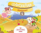 Portada de CRECELETRAS LECTOESCRITURA 4 MONTESSORI