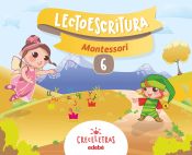 Portada de CRECELETRAS LECTOESCRITURA 6 MONTESSORI