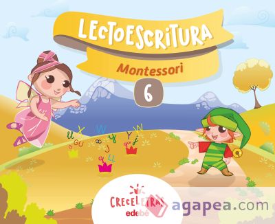 CRECELETRAS LECTOESCRITURA 6 MONTESSORI