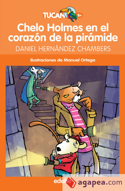 Chelo Holmes en el corazón de la pirámide