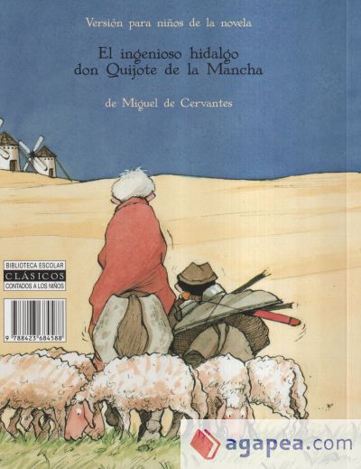 El Quijote contado a los niños (versión escolar para EP)