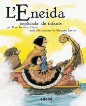 Portada de L? Eneida explicada als infants (versión escolar en rústica)